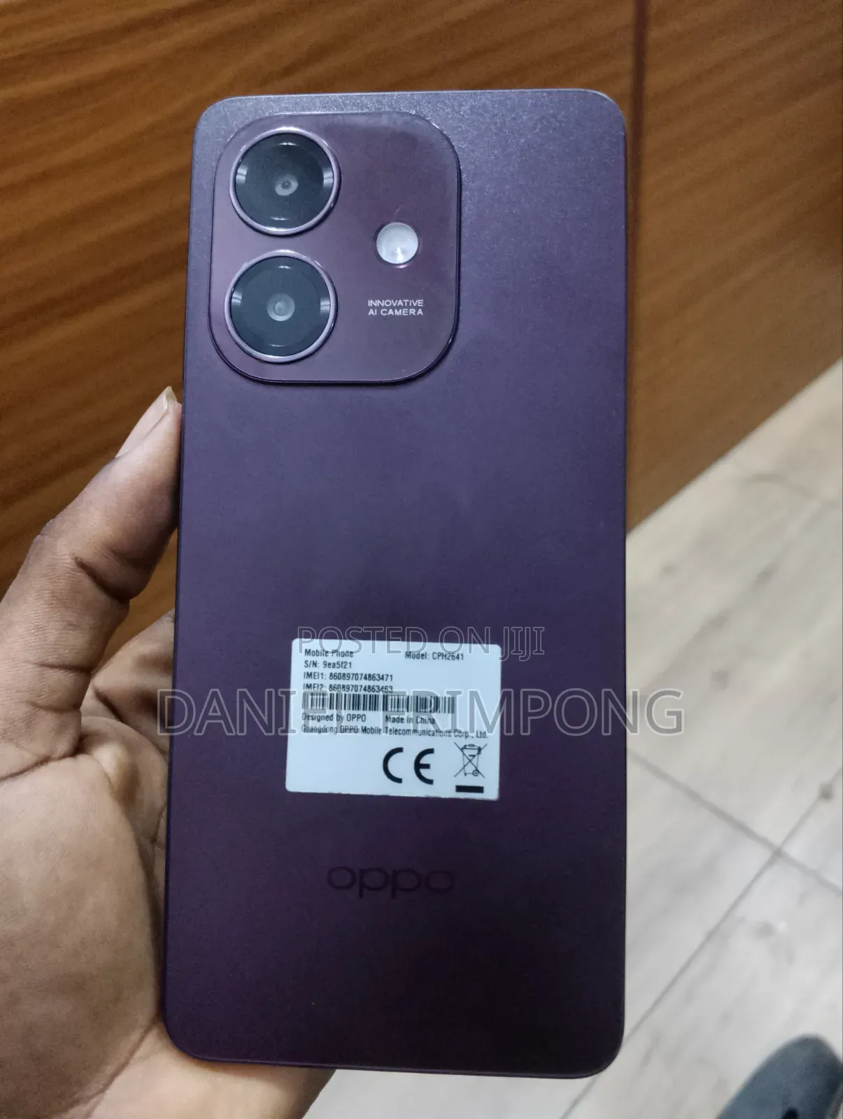 Oppo A3X 4G 128 GB Black