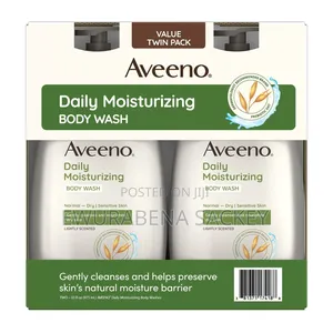 Aveeno Body Wash Twin Pack (Us Imported) - For Glowing Skin