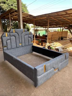 The Grey Gold Double Bed