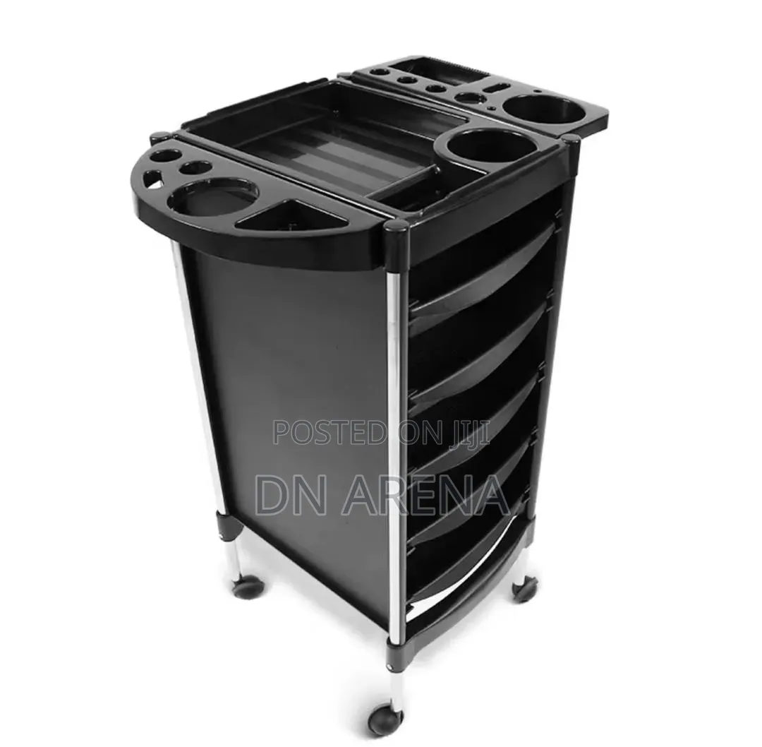 Salon Barber Shop Trolley Cart 5 Drawers