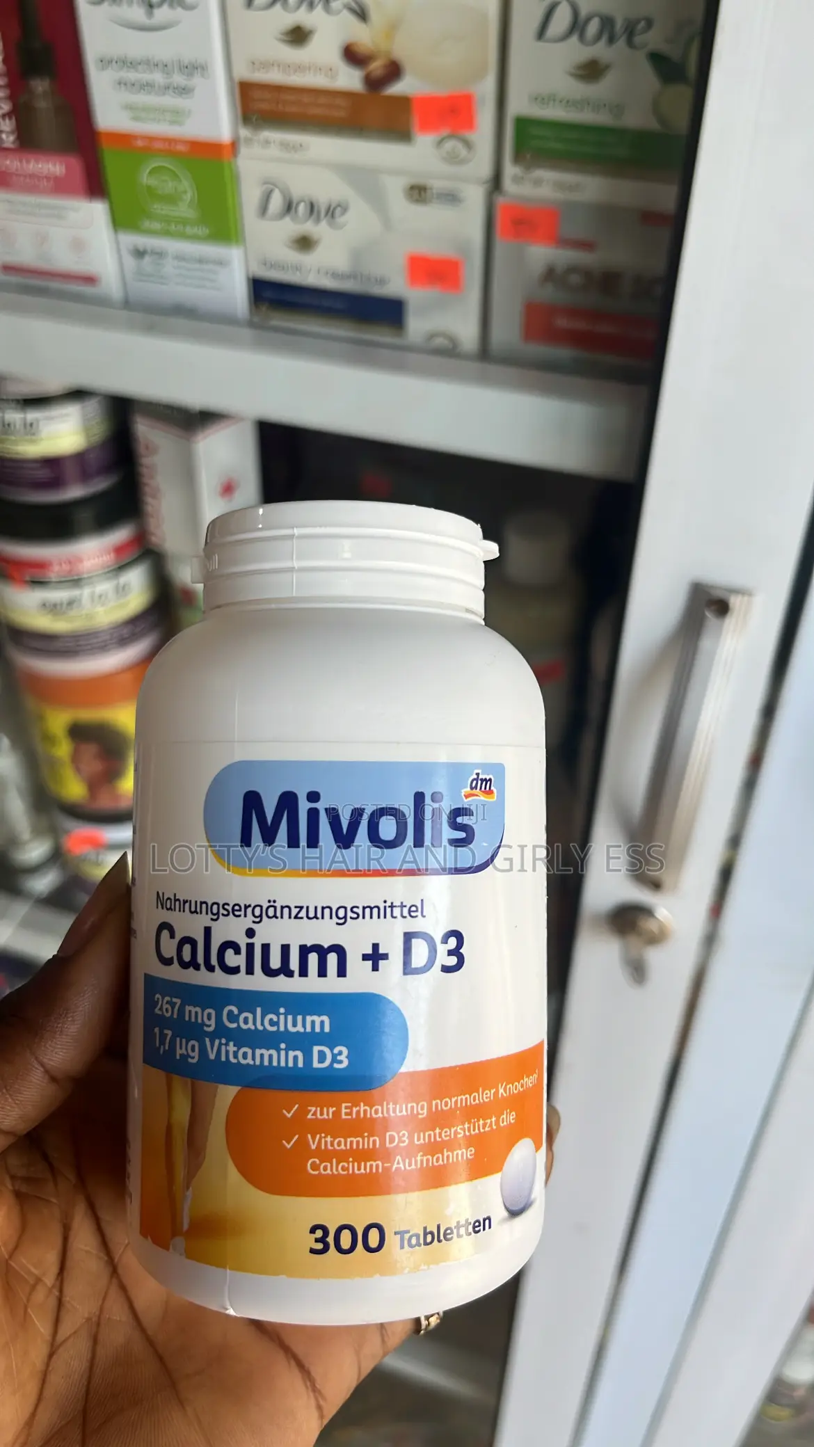 Mivolis Calcium +D3-300tablets
