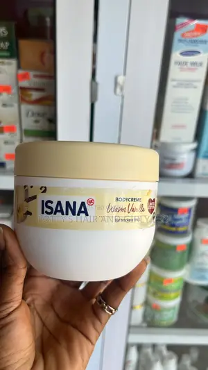 Limited Edition Isana Warmvanilla,Floral Blossom, Kakao Body Creme