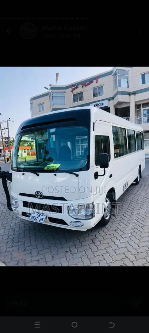 Rent Mini Buss, Toyota Coaster Rentals