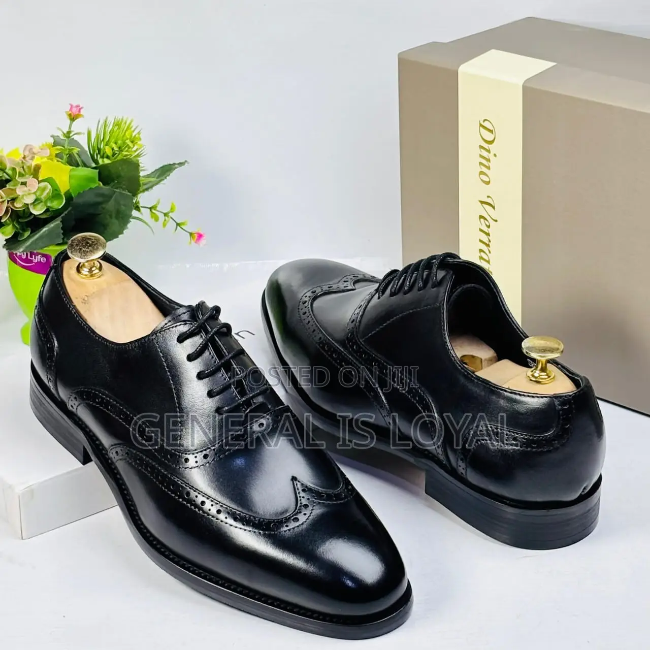Dino Verratti Black Men’S Oxford Cooperate Shoe
