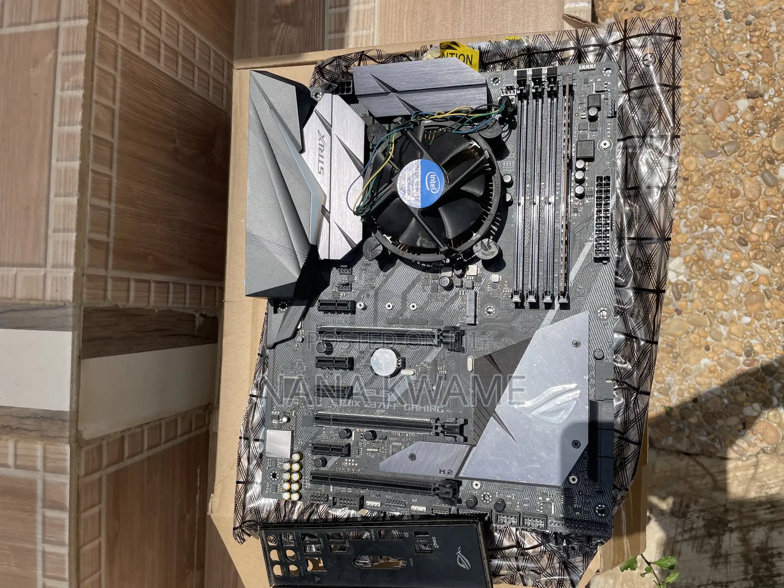Asus Strix Z370f Gaming Motherboard With I7 Cpu