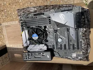 Asus Strix Z370f Gaming Motherboard With I7 Cpu