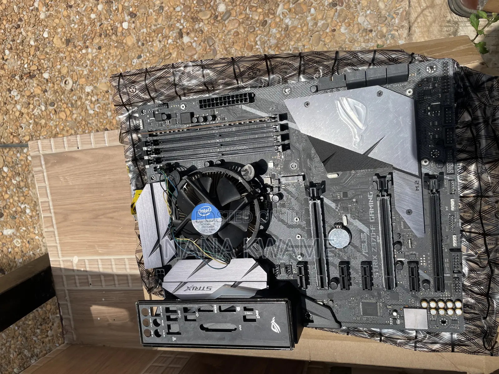 Asus Strix Z370f Gaming Motherboard With I7 Cpu