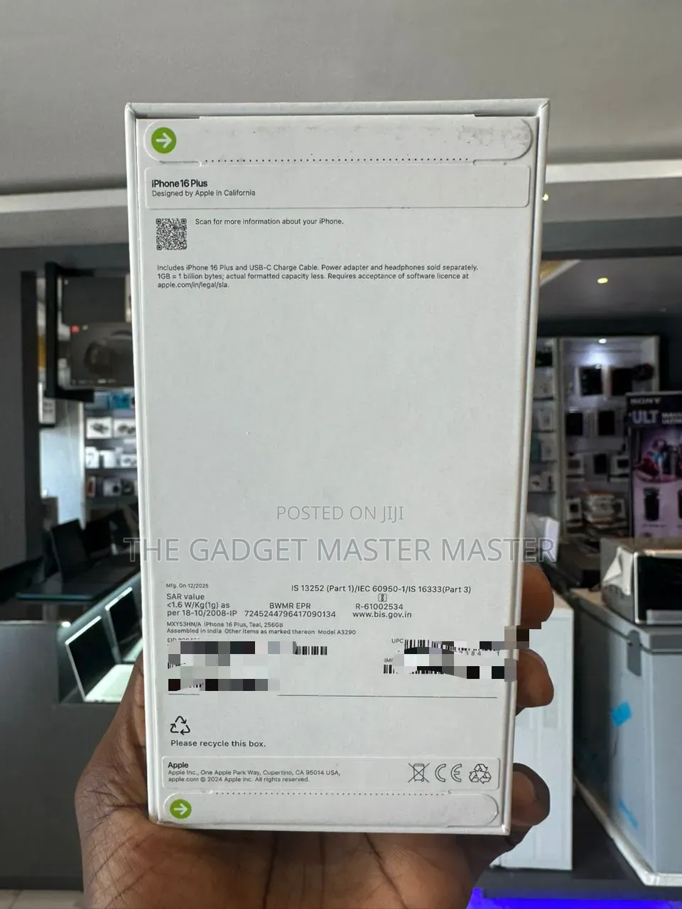 New Apple iPhone 16 Plus 256 GB
