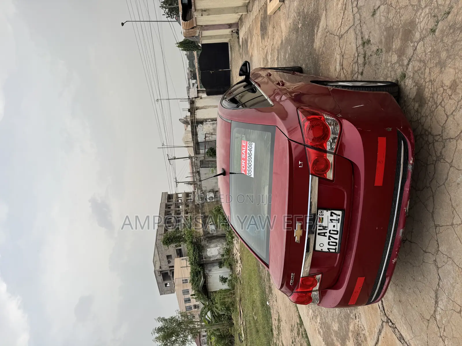 Chevrolet Chevy 2012 Red