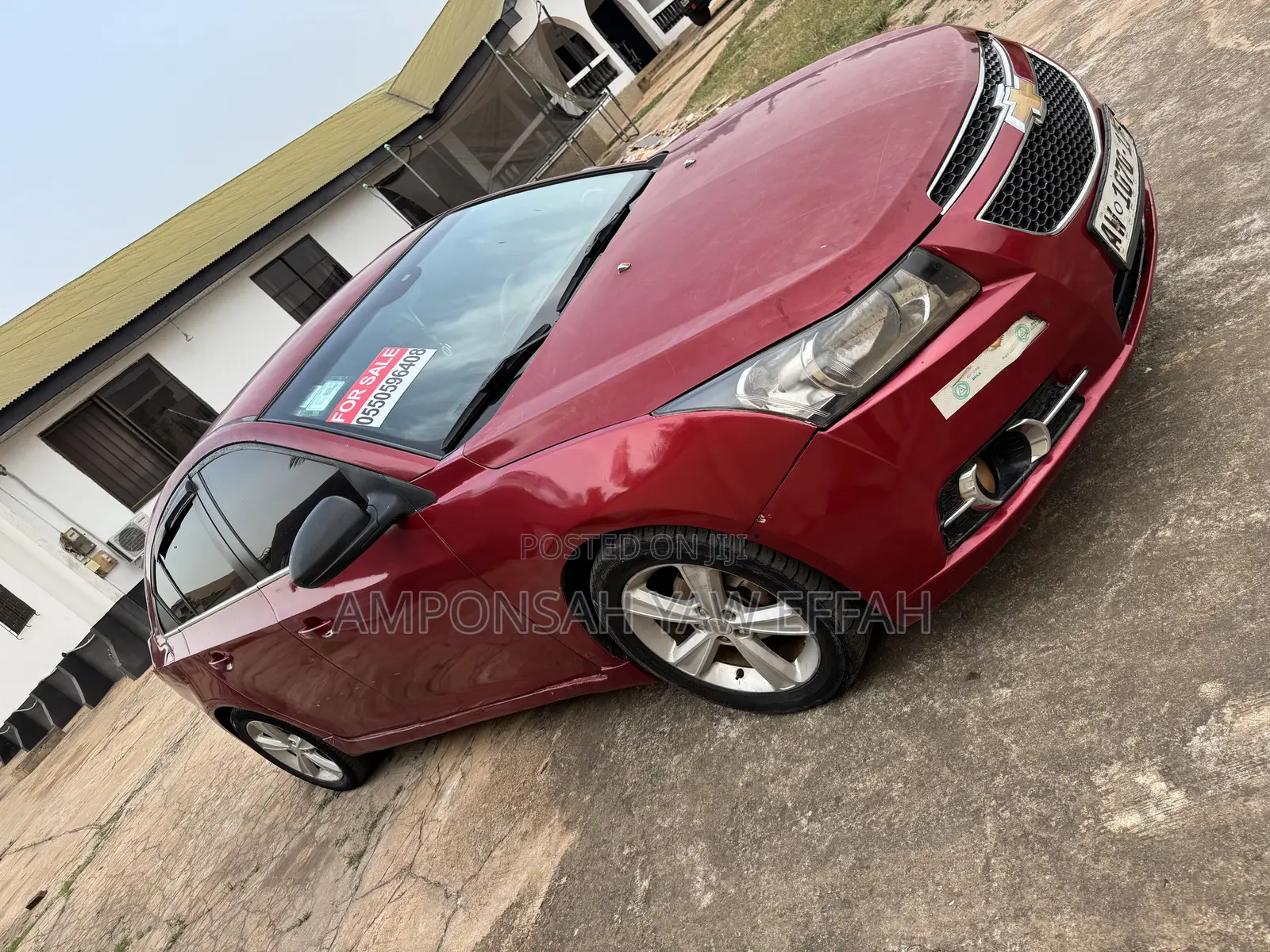 Chevrolet Chevy 2012 Red