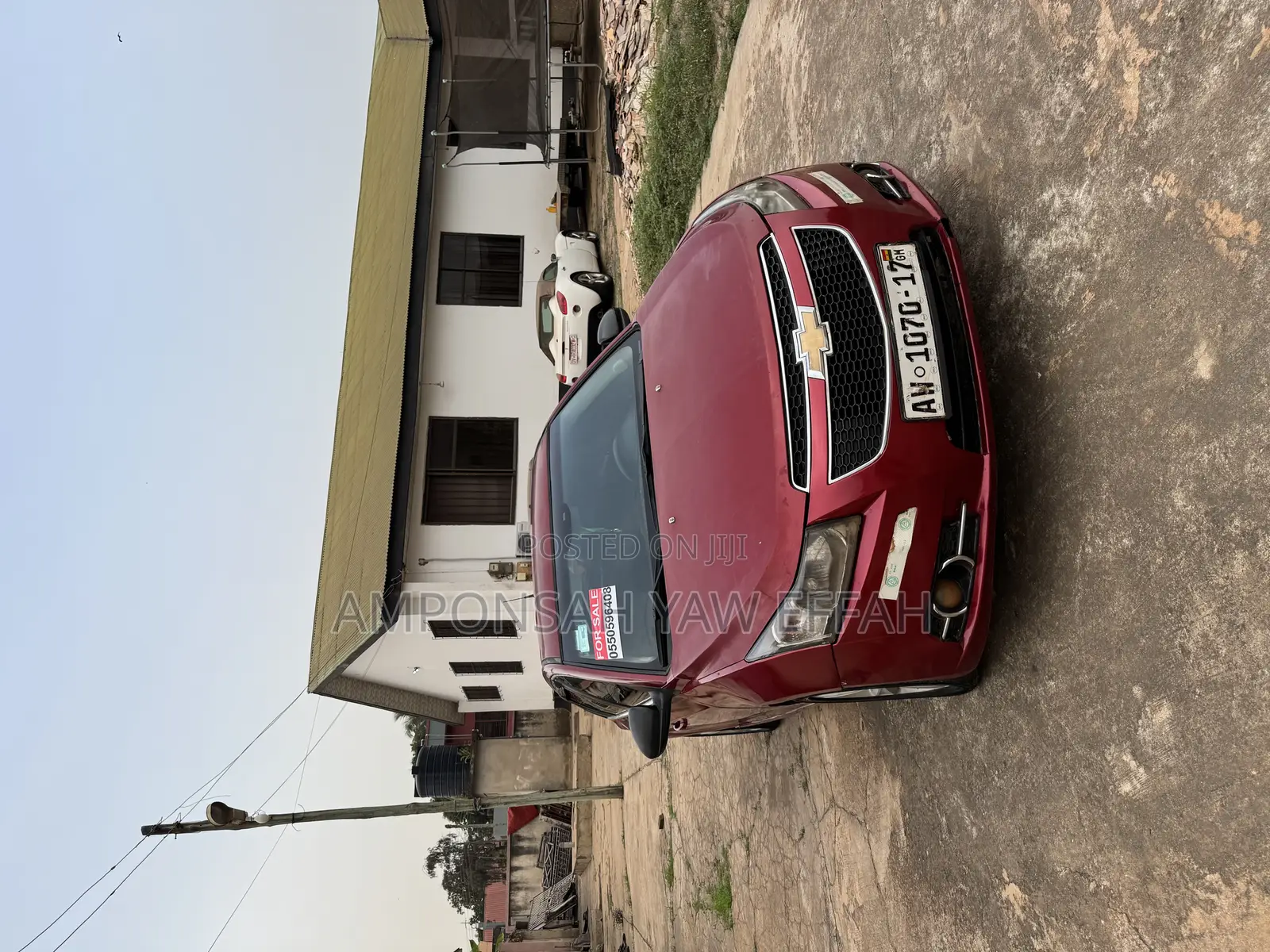Chevrolet Chevy 2012 Red