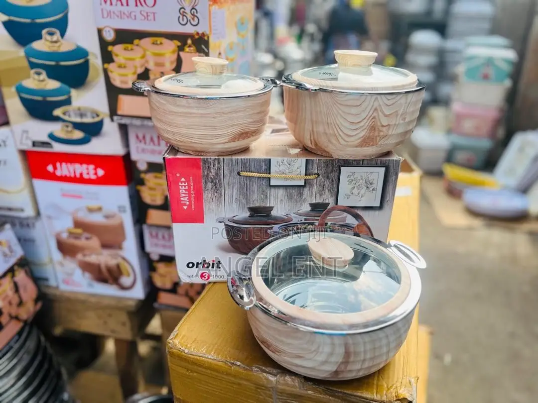 3 Pieces Insulated Casserole Available (Location: Kumasi)