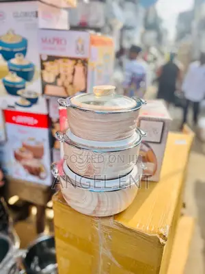 3 Pieces Insulated Casserole Available (Location: Kumasi)