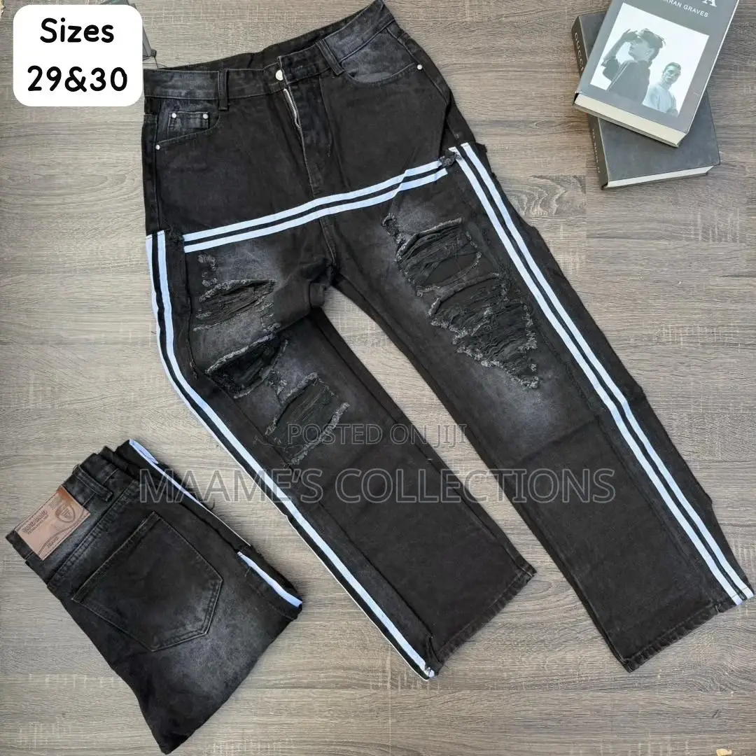 Men’S Ripped Denim Jeans
