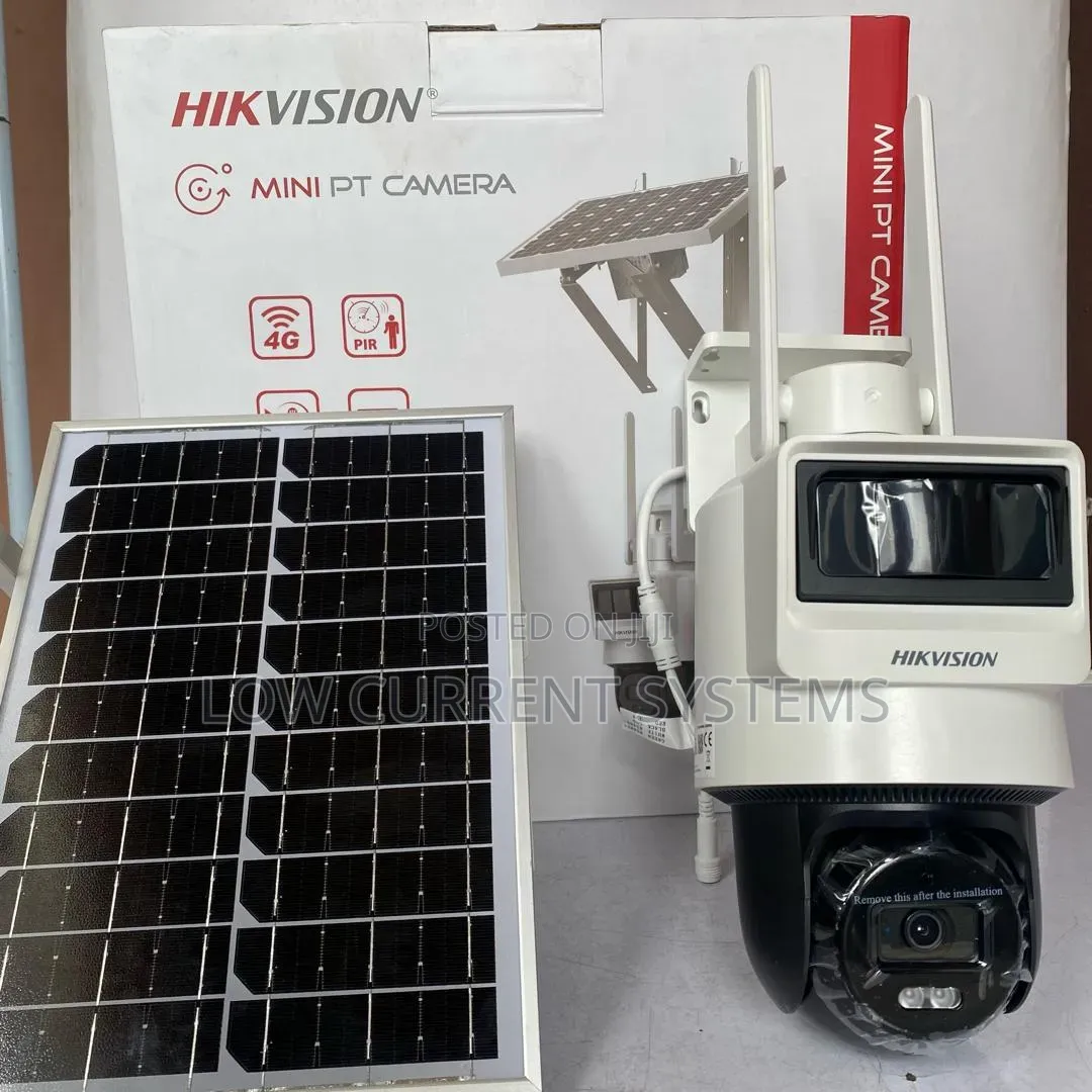 Hikivision Mini Pt Solar 4g 4mp Camera With Two Way Audio