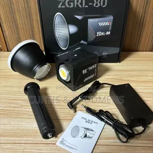 Zgrl 80w Cob Led Rechargeable Lights With Inbuilt Battery