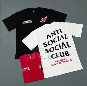 Anti Social Social Club X Cardinals Team Tees(Location: Kumasi)