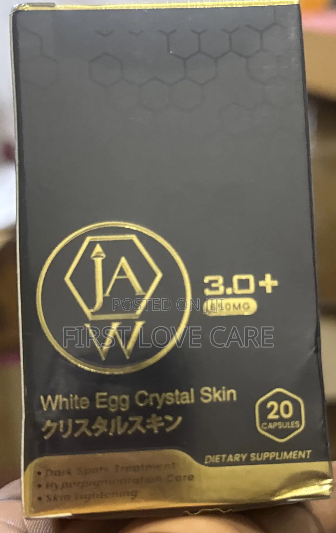 Jaw White Egg Crystal Skin Improved Formulation