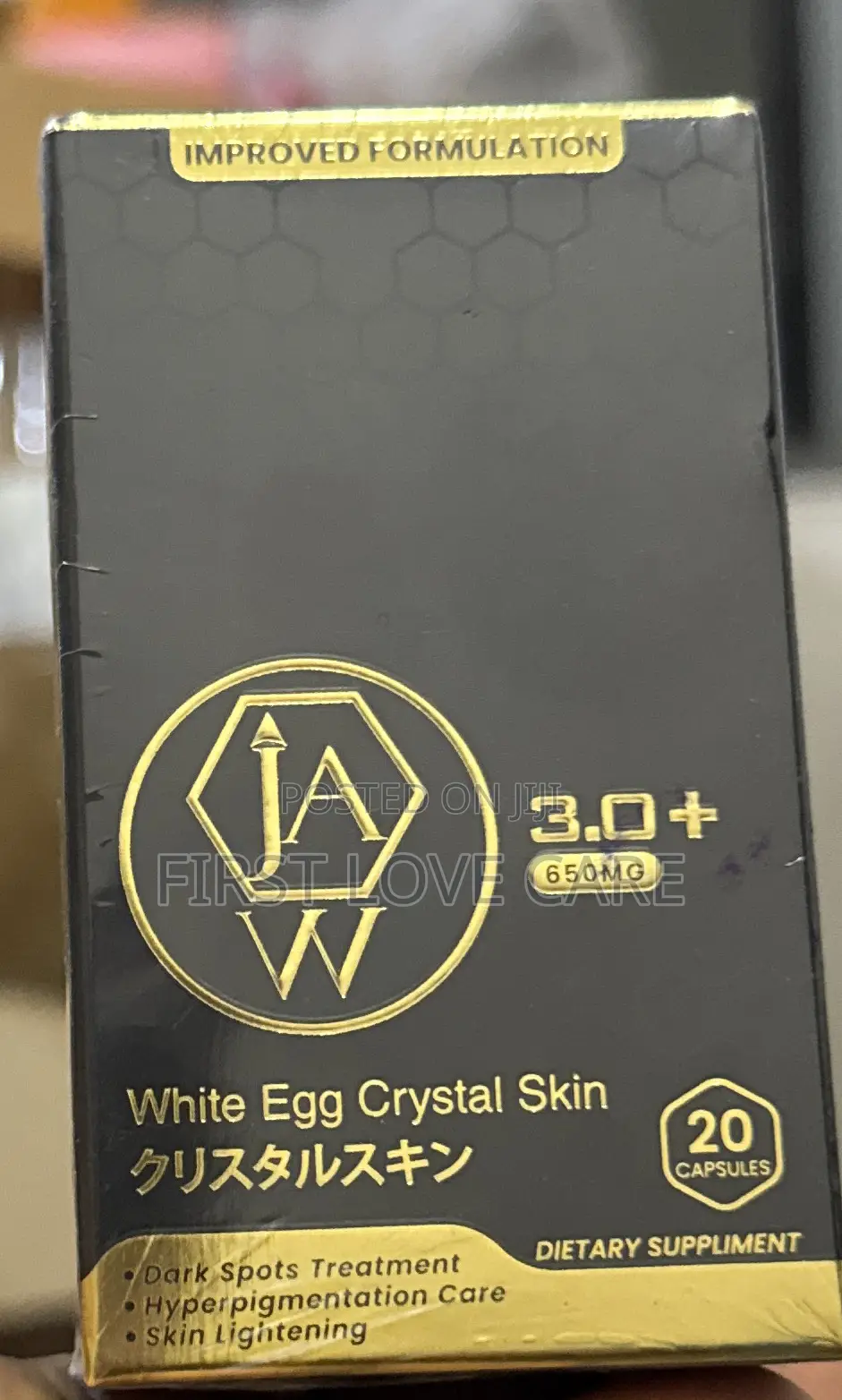 Jaw White Egg Crystal Skin Improved Formulation