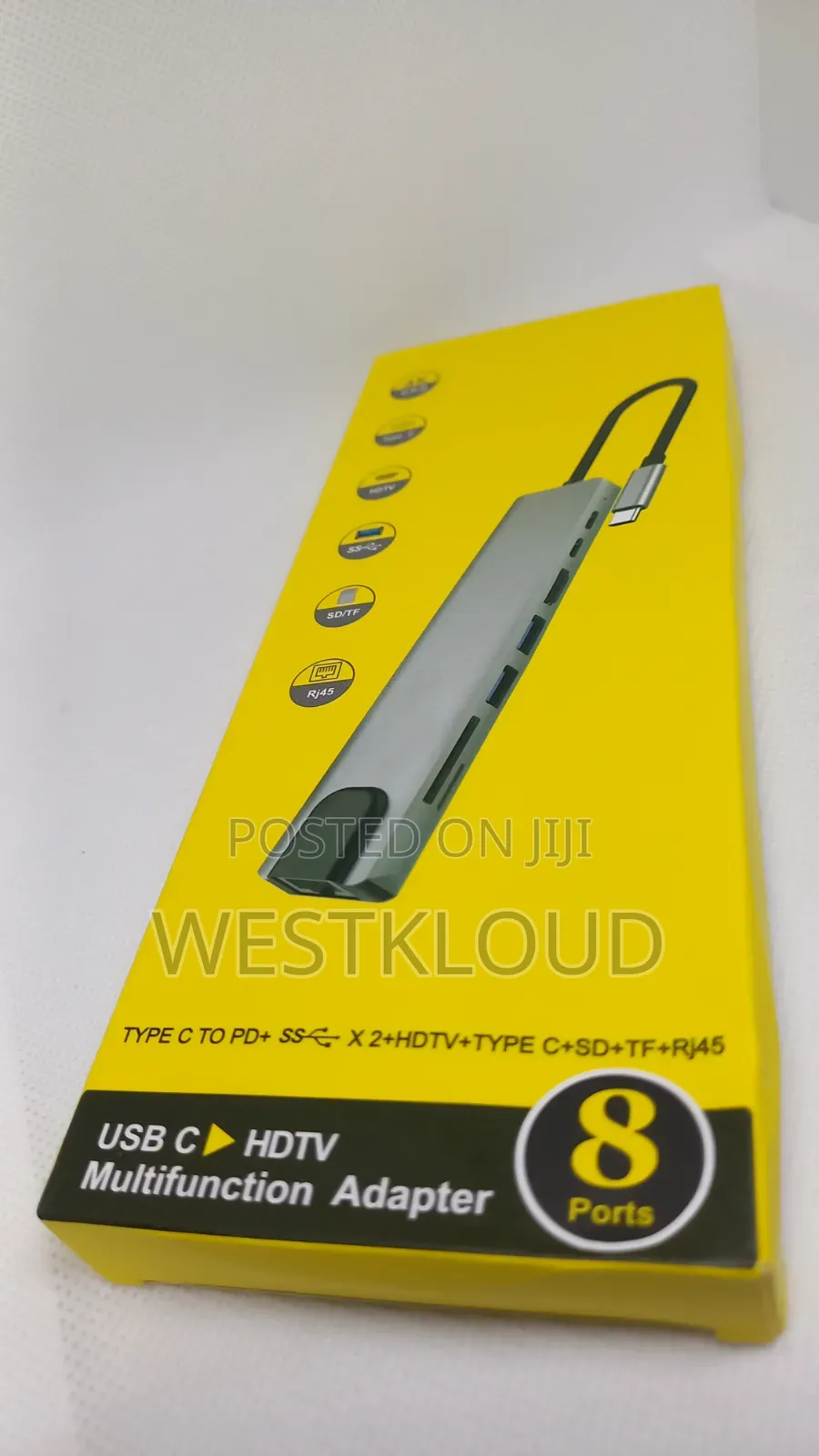 Type C to Usb Rj45 Hub
