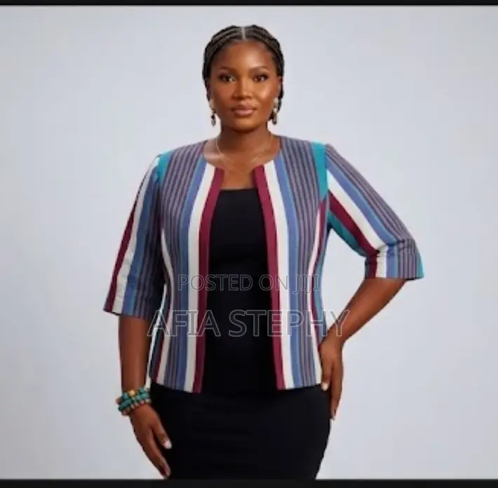 Northern Kente Fabric Blazers( Swipe for More Options)