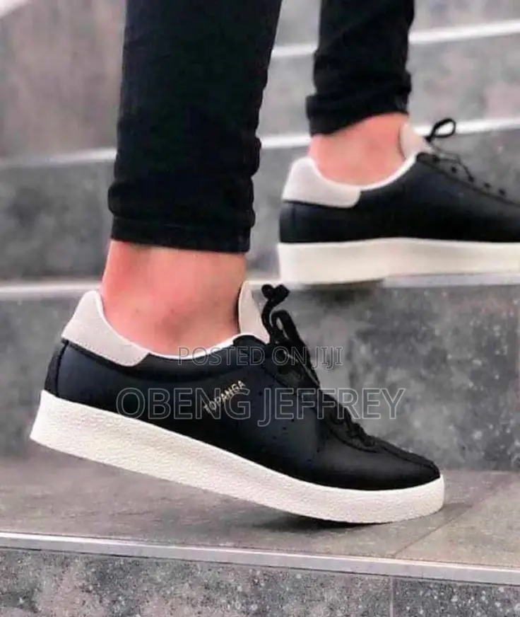 Original Adidas Topanga White Sole, Upper Black