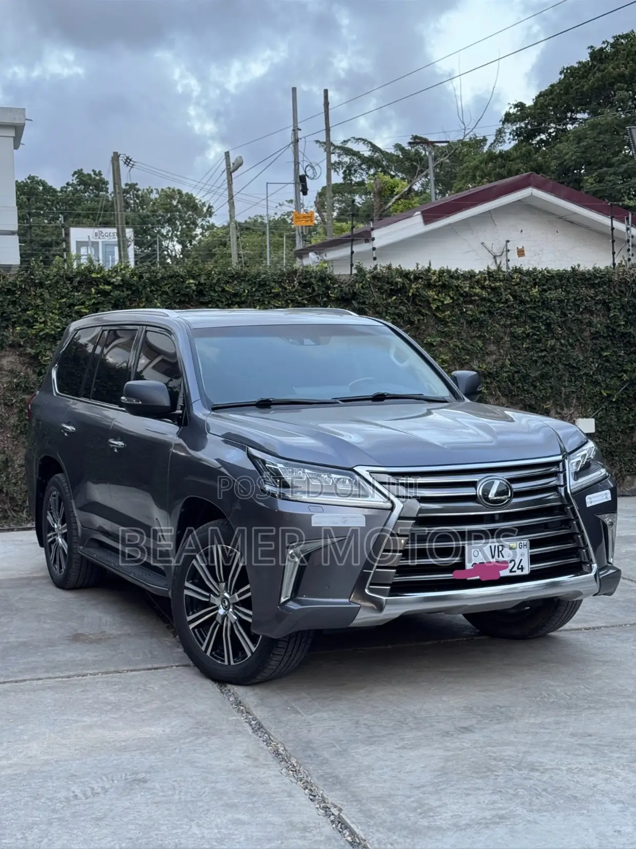 Lexus LX 570 AWD 2021 Gray