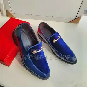 Men’S Luxury Patent Leather Velvet Bit Loafers – Formal Dress Shoes