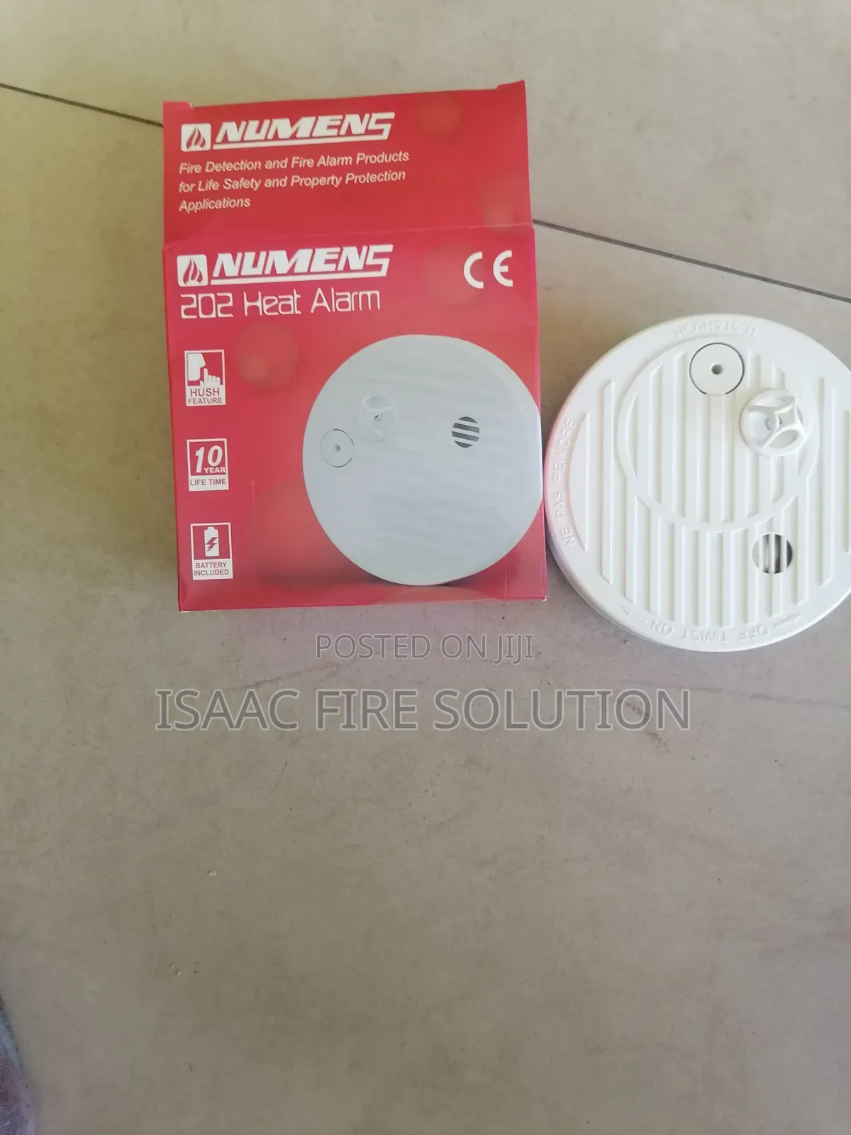 Numens Battery Operated Heat Detector