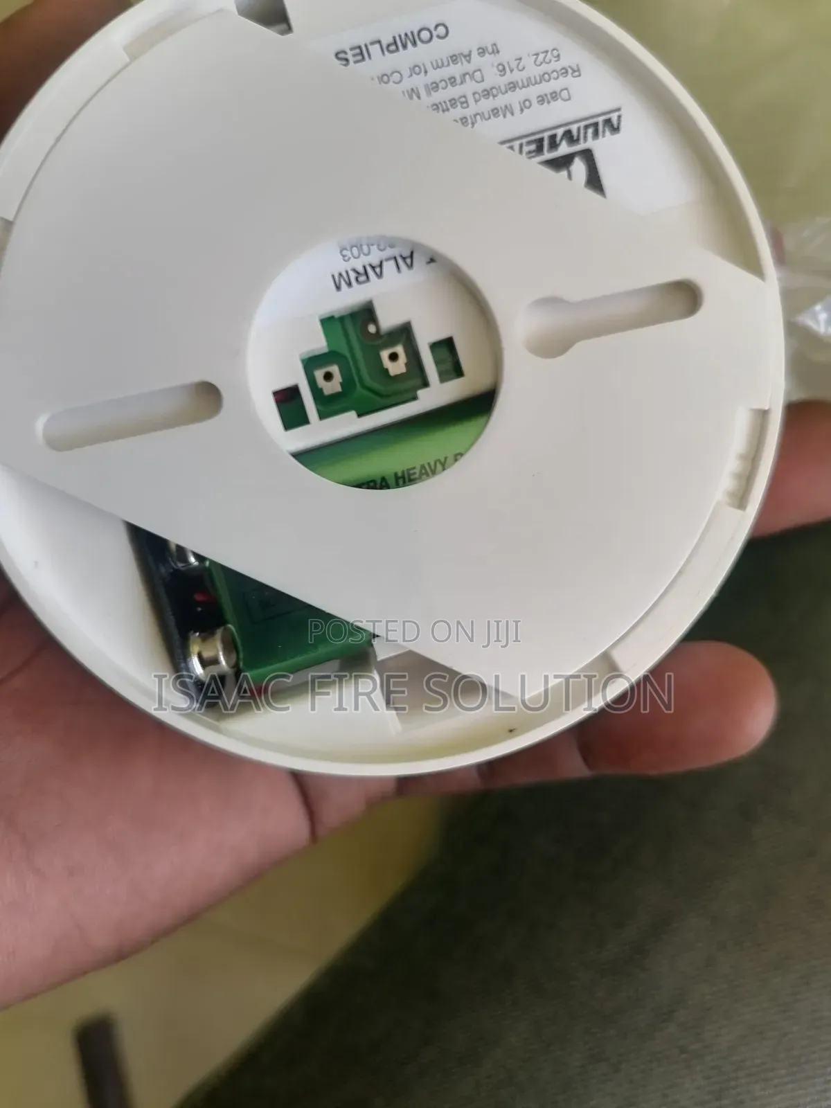 Numens Battery Operated Heat Detector