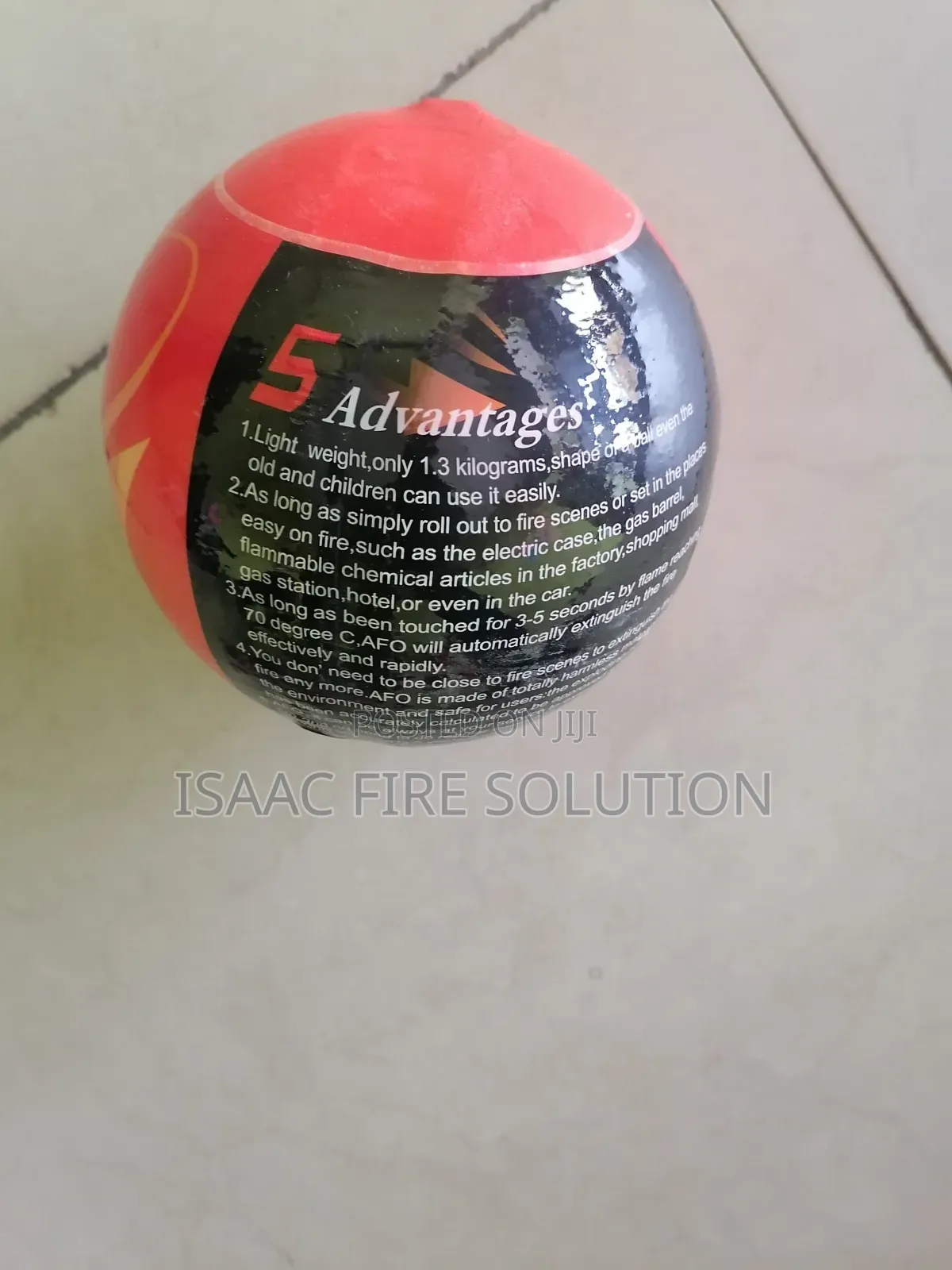 Fire Extinguisher Ball