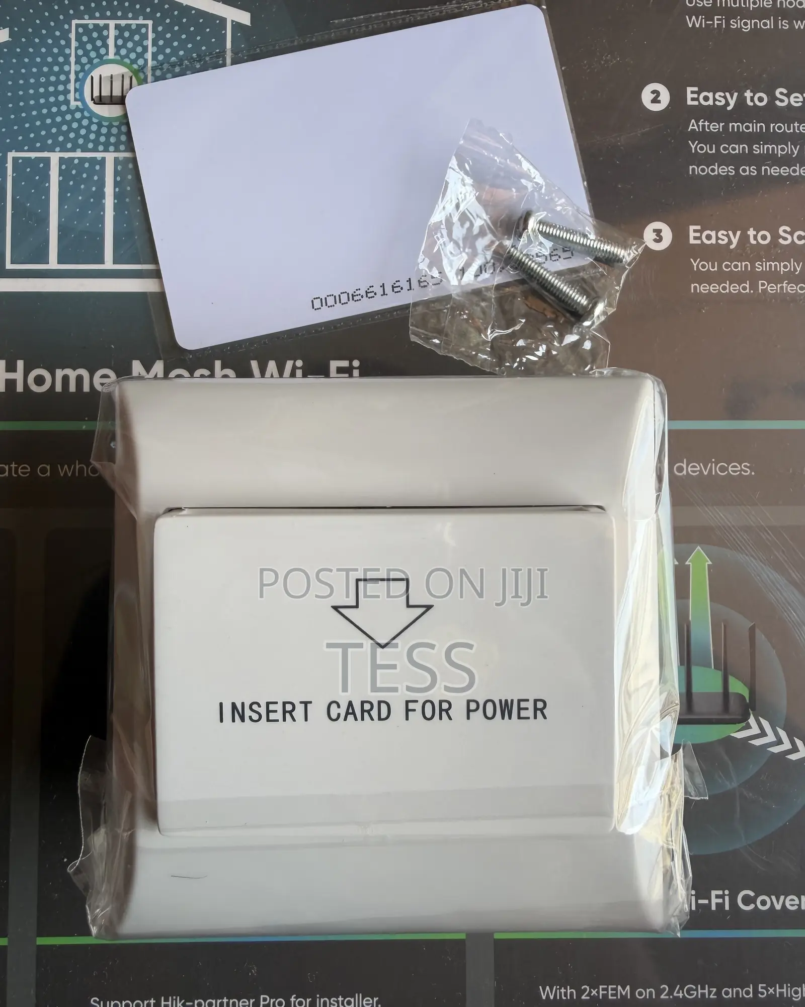 Energy Saving Switch For Hotel And Smart Home With Rfid Card