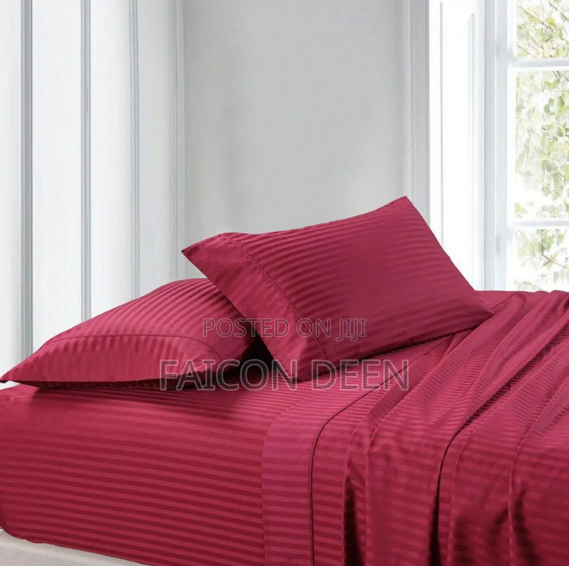 Feel the Difference 100% Cotton Makes(2 Cotton Bedsheets,4 Pillow Case