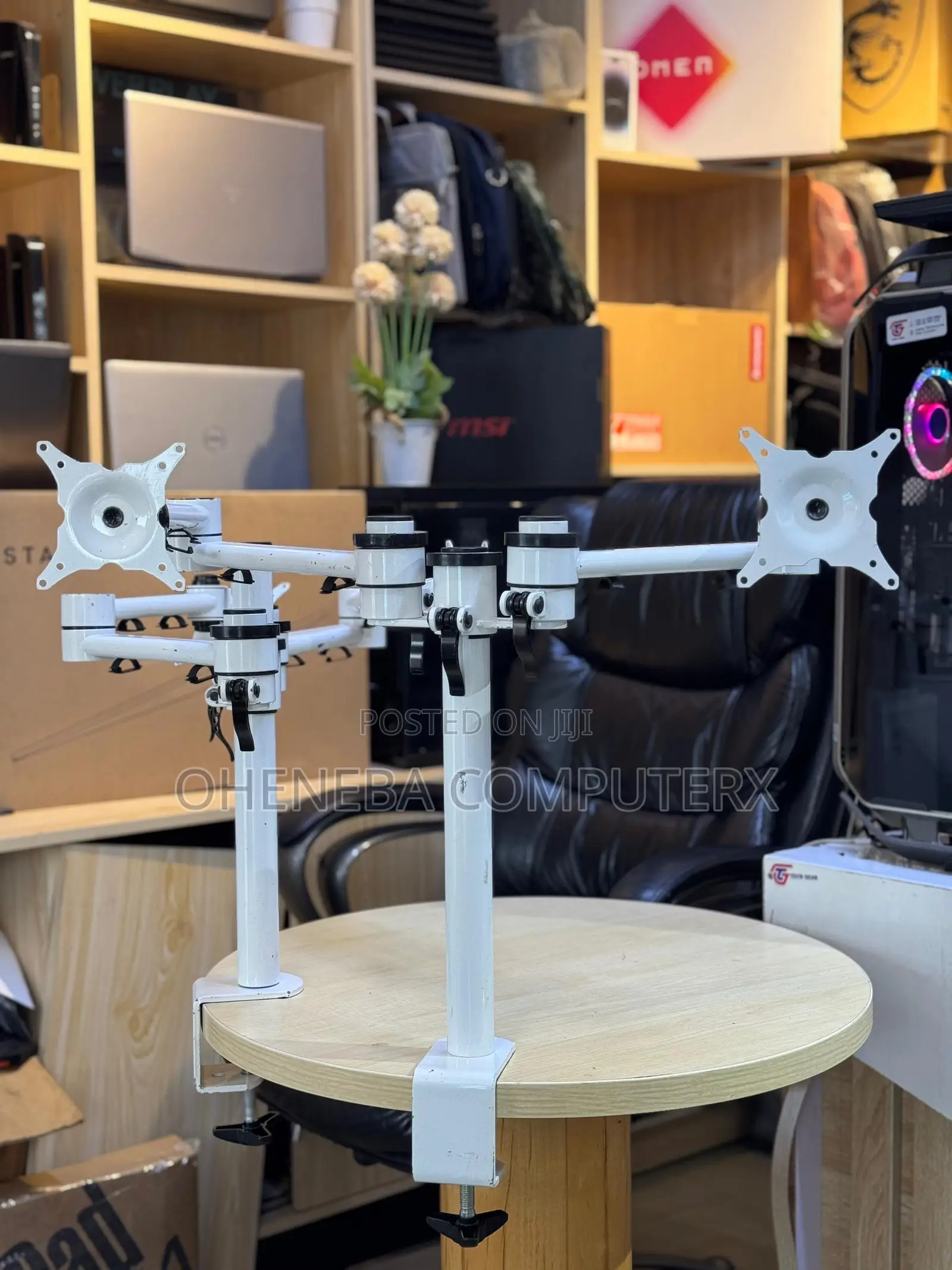 Double Monitor Arms
