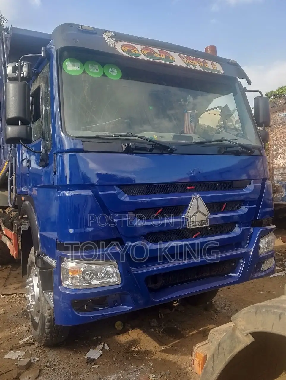 HOWO Dump Truck 2017 Blue