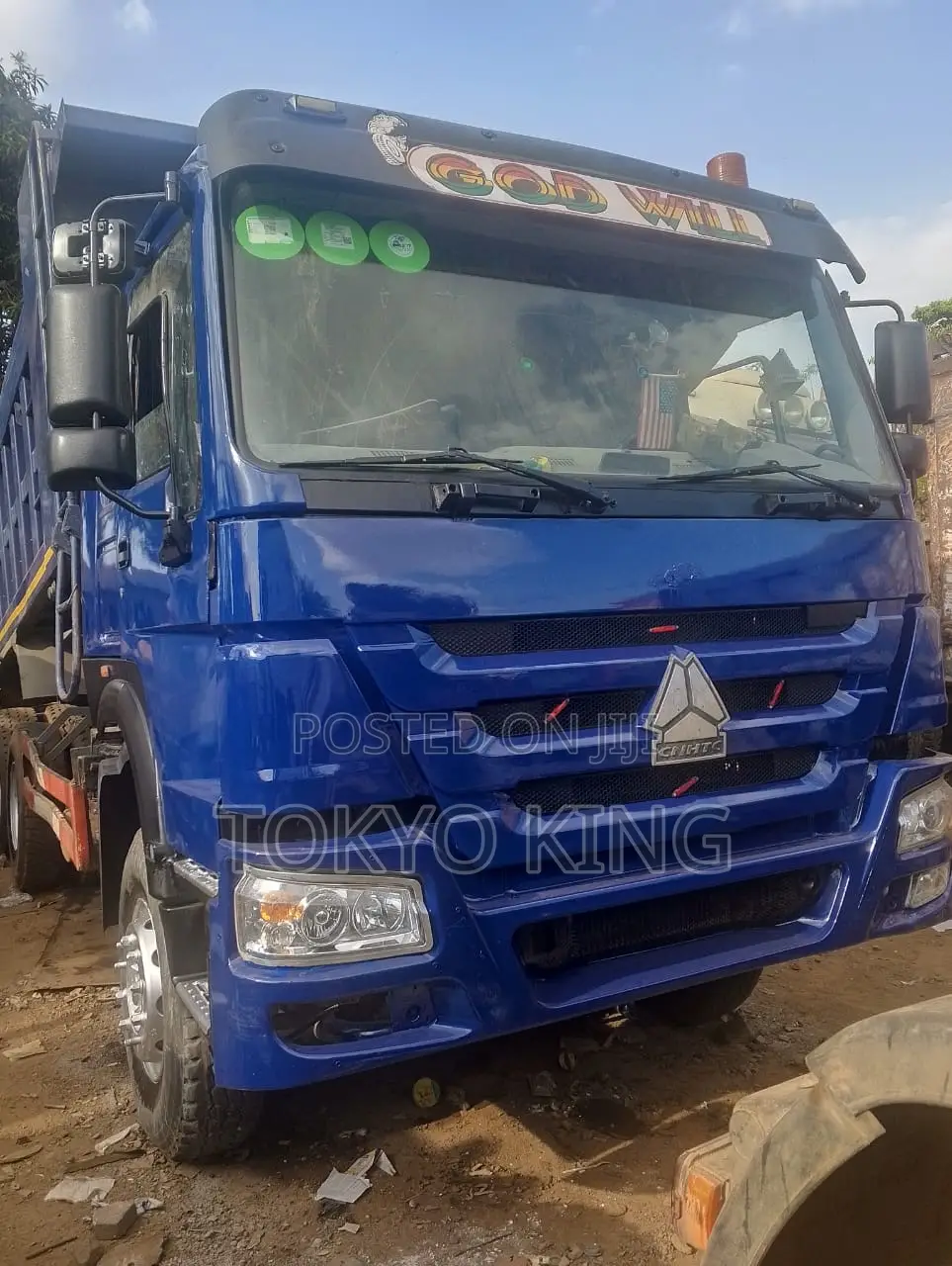 HOWO Dump Truck 2017 Blue