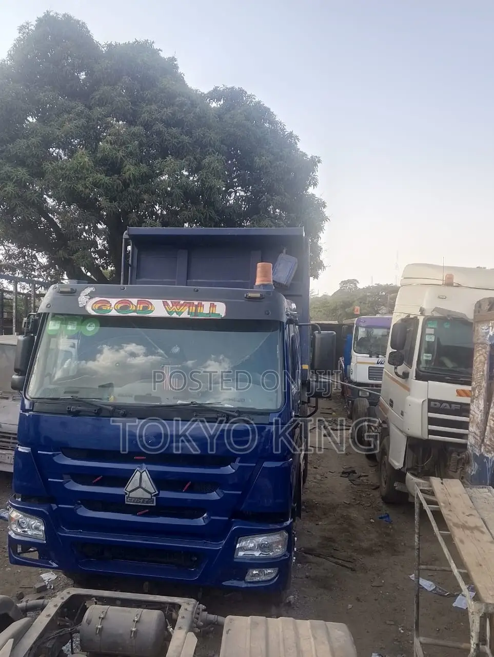 HOWO Dump Truck 2017 Blue