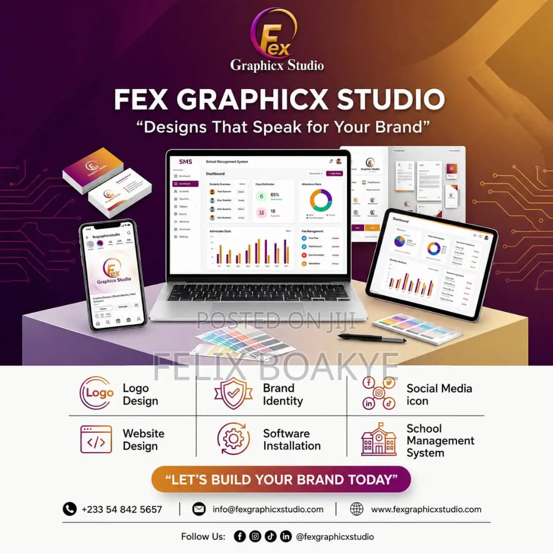Graphic Design Website Development