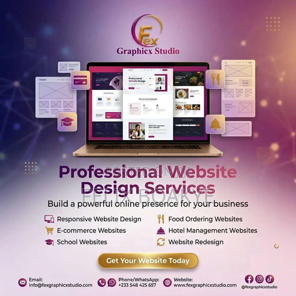 Graphic Design Website Development
