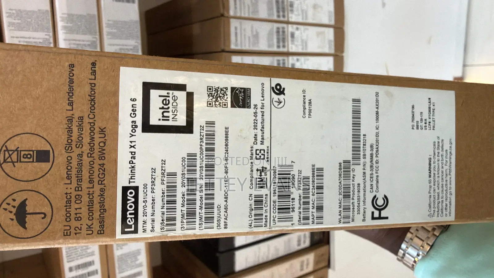 New Laptop Lenovo ThinkPad X1 Yoga 8GB Intel Core i5 SSD 512GB