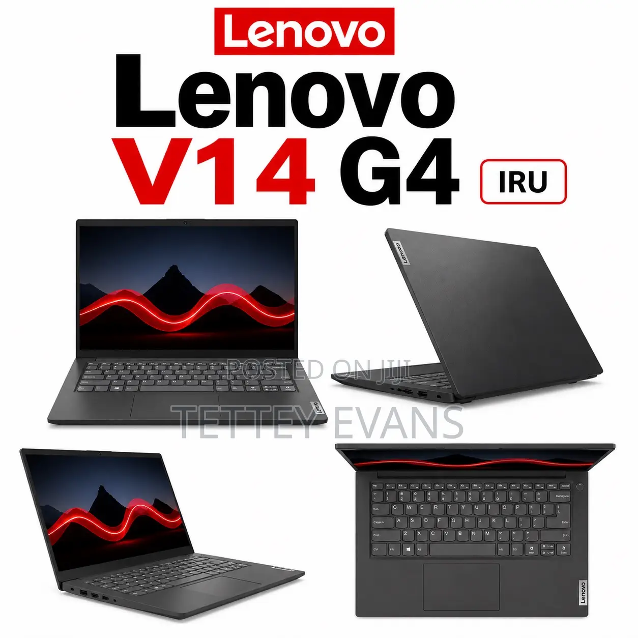 New Laptop Lenovo V14 G4 IRU 16GB Intel Core i7 SSD 512GB