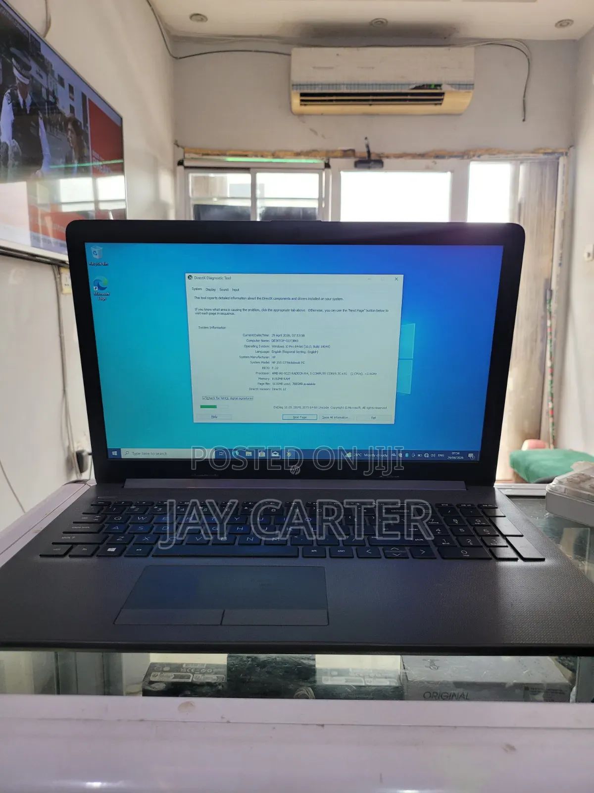 Laptop HP 255 G8 8GB AMD A6 SSD 256GB