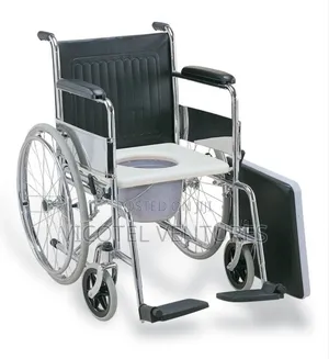 Commode Wheelchair Short Back