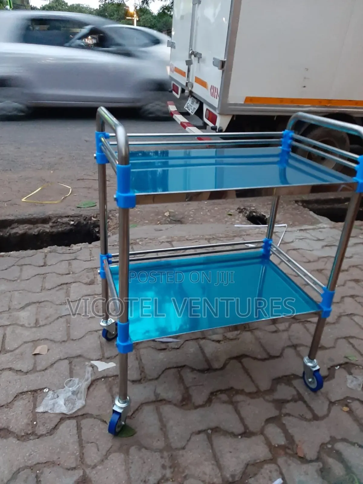 Medical Trolley 2 Step