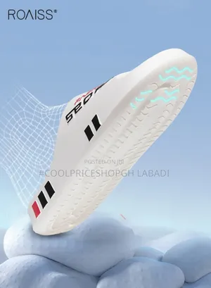 New Fashion Striped Flat Sandals With Soft Cushioning