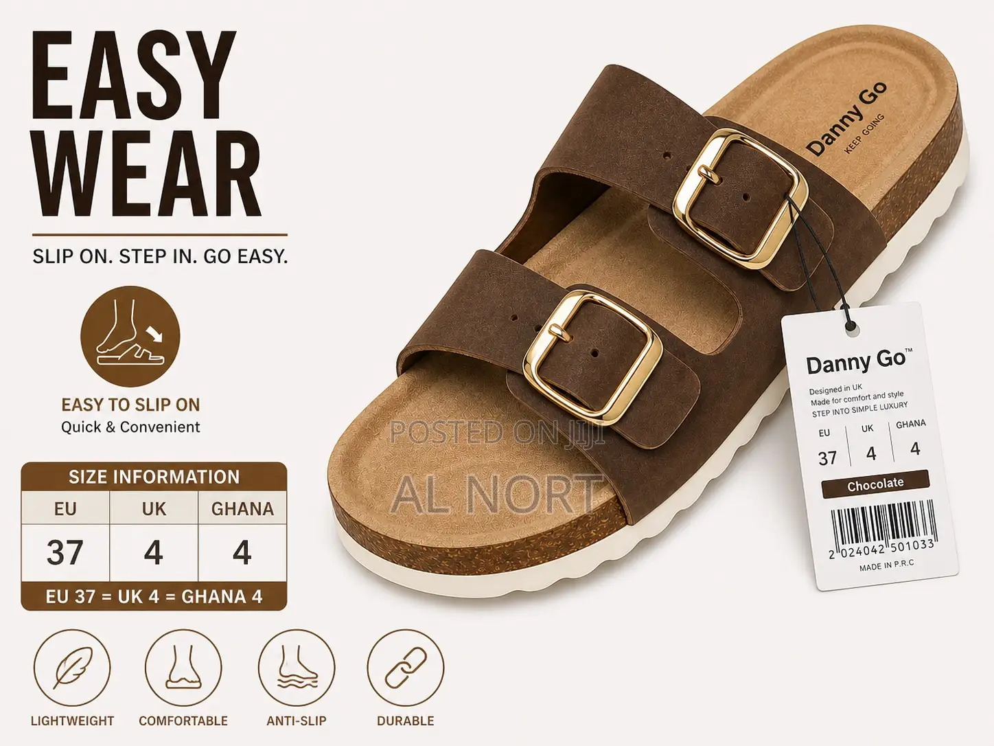 Premium Comfort Slip-on Sandals