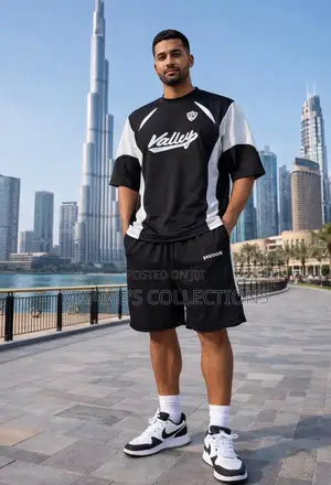Men's Athletic Shorts and T-Shirt Set