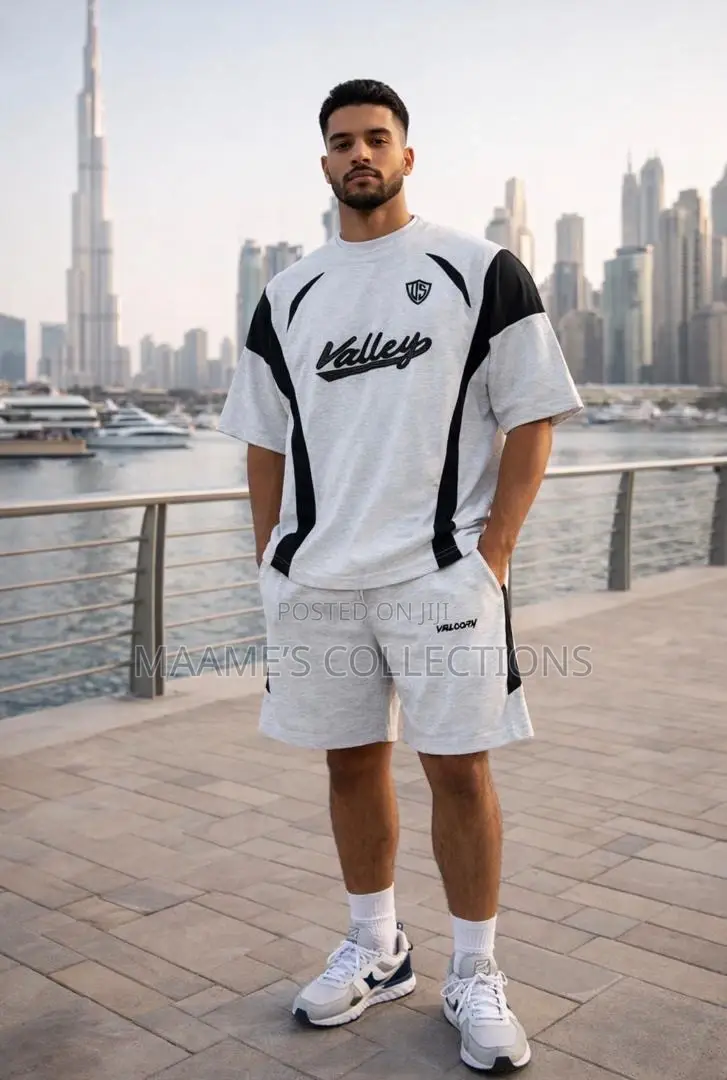 Men's Athletic Shorts and T-Shirt Set