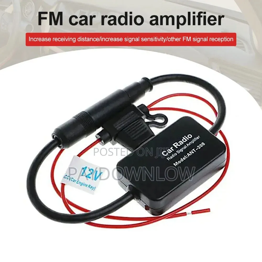 Car Radio Antenna Signal Amp. Booster