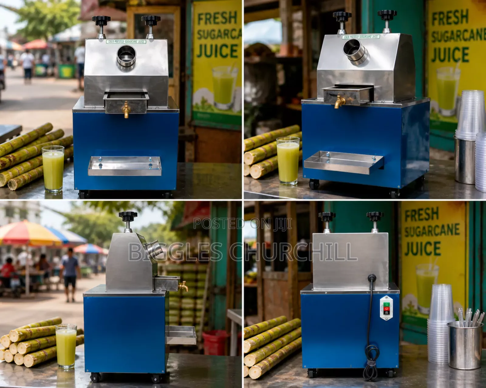 Sugarcane Juice Commercial Machine